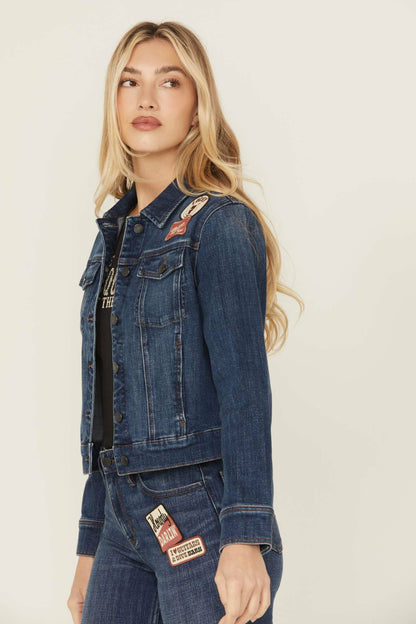 Idyllwind Women | Ellwood Patch Denim Trucker Jacket