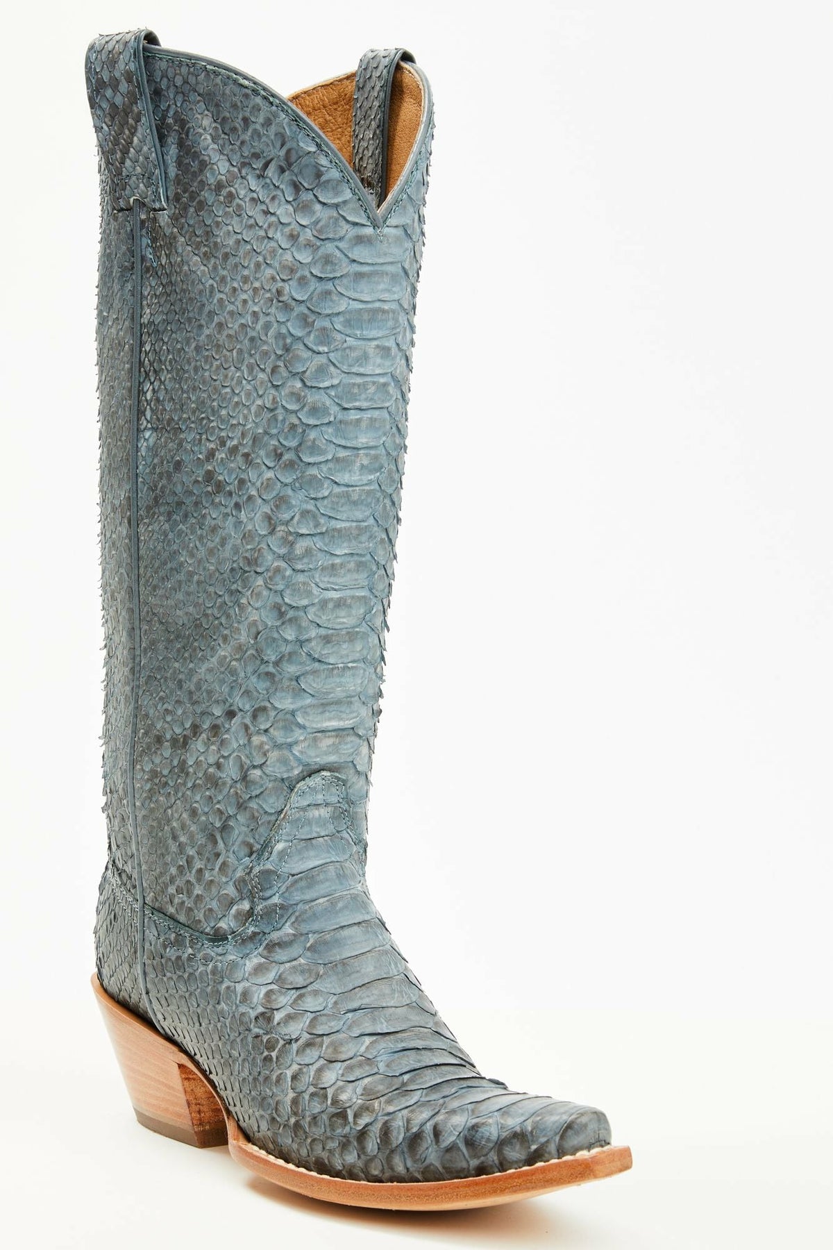 Idyllwind Women | Slay Navy Python Tall Western Boots - Snip Toe