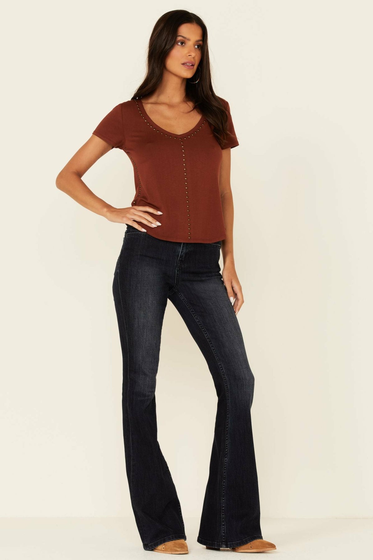 Idyllwind Women | Honky Tonk Studded Top