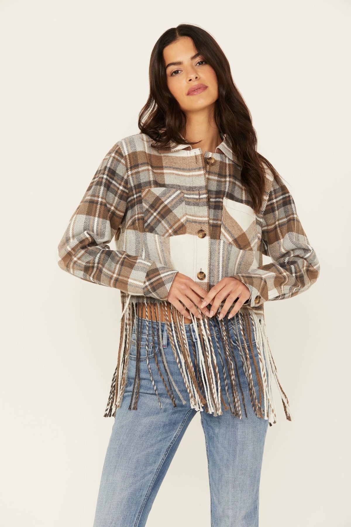 Idyllwind Women | Walker Cropped Fringe Jacket