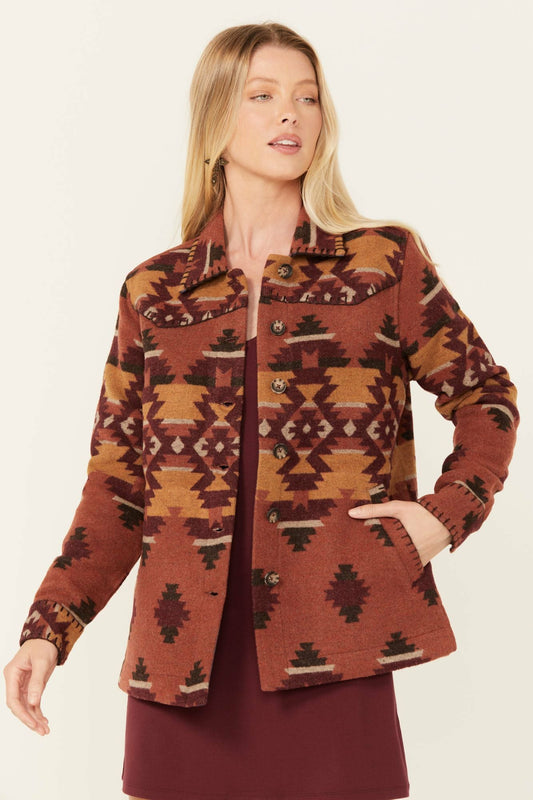 Idyllwind Women | Lane Southwestern Print Shacket