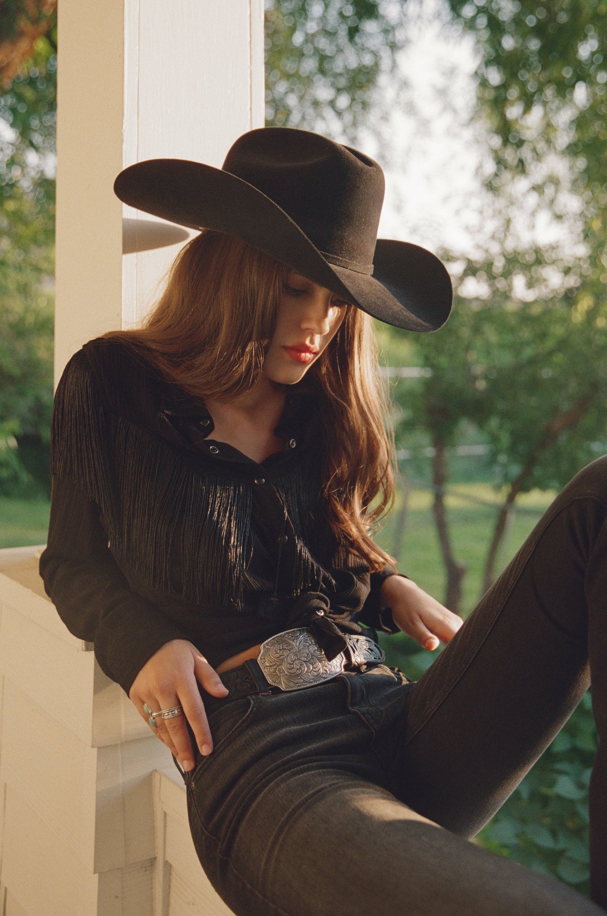 Idyllwind Women | Etta Fringe Long Sleeve Snap Western Shirt