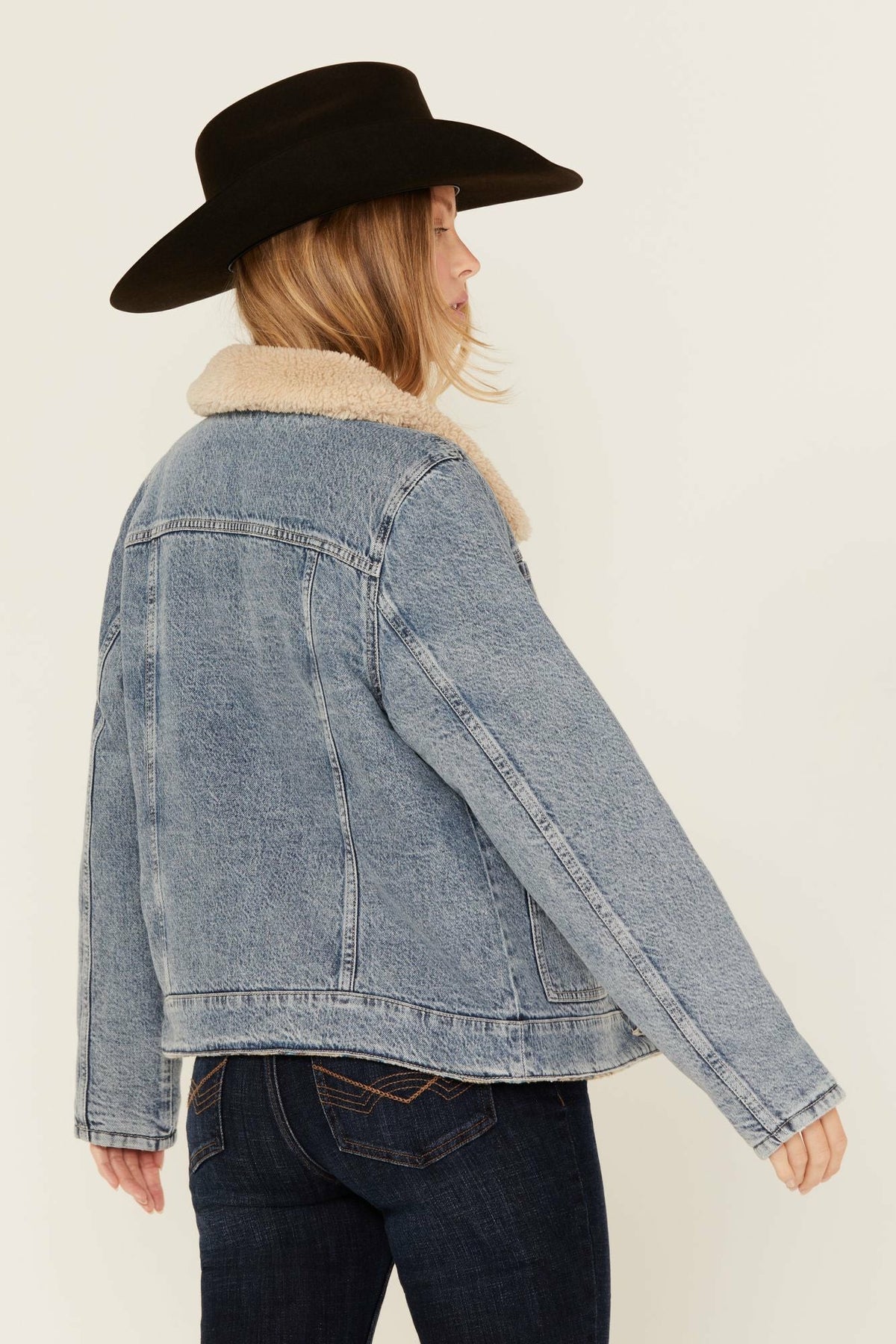Idyllwind Women | Pony Up Reversible Denim Blanket Jacket